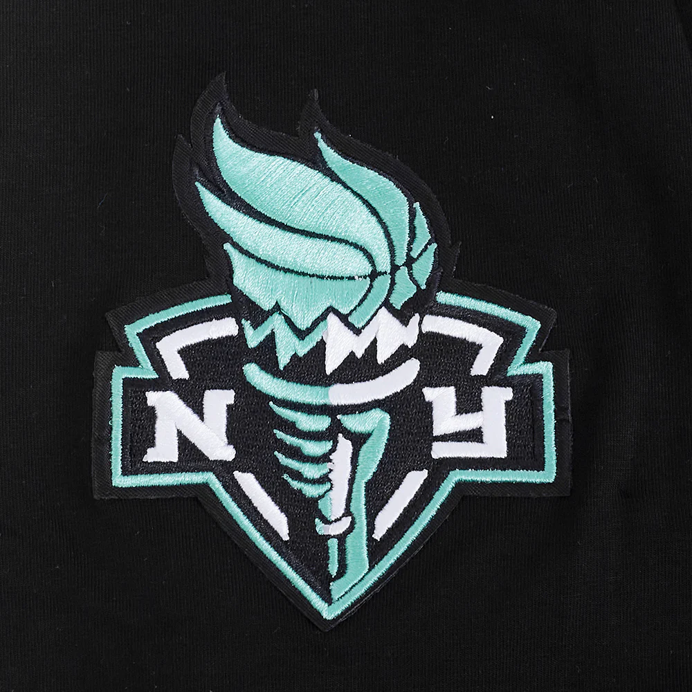 WNBA NEW YORK LIBERTY CITY RANSOM MEN'S SINGLE JERSEY TEE (BLACK) - Image 7