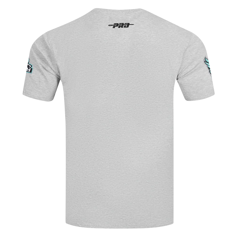 WNBA NEW YORK LIBERTY CLASSIC CHENILLE MEN'S SJ TEE (HEATHER GREY) - Image 5