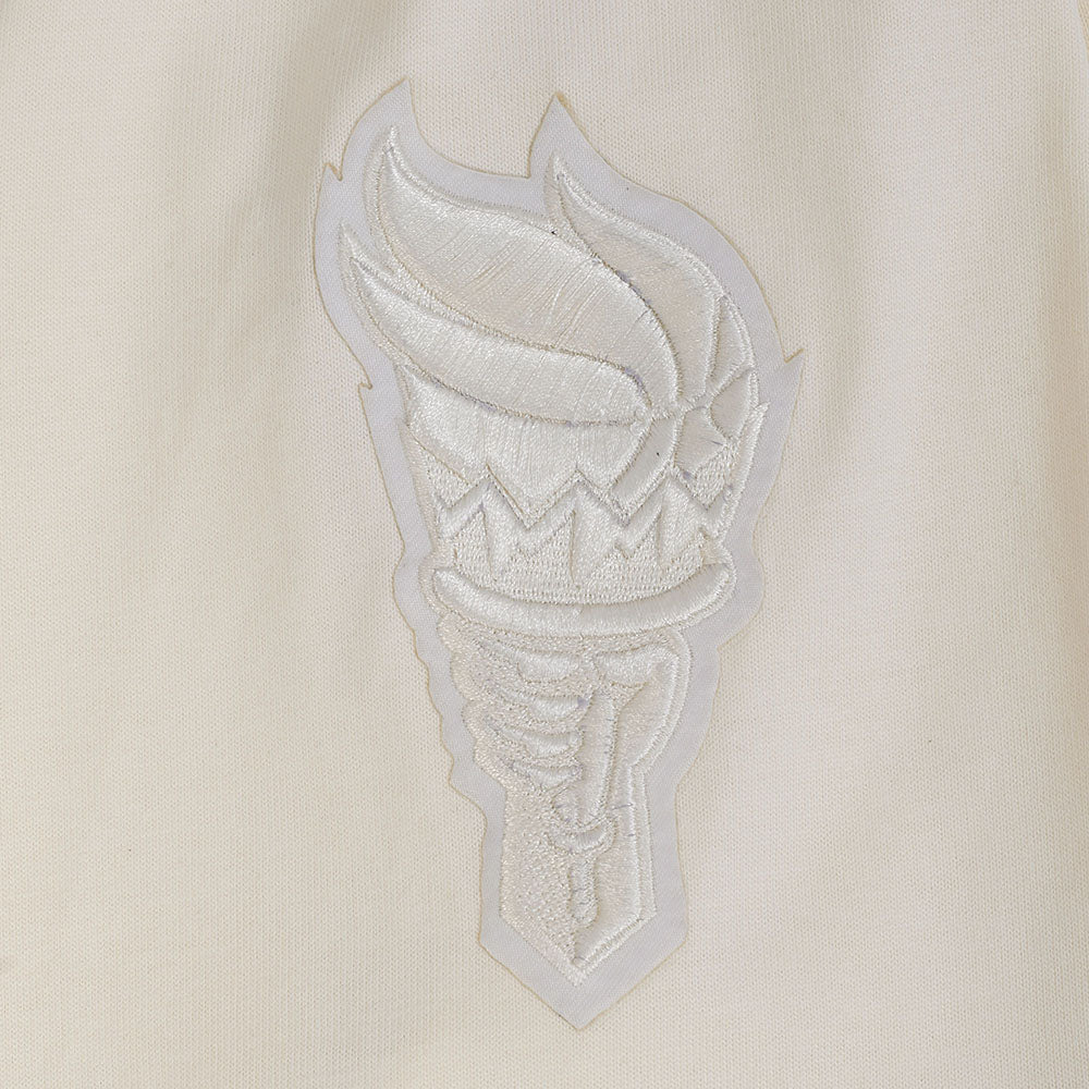 WNBA NEW YORK LIBERTY NEUTRAL MEN'S COTTON JERSEY DROP SHOULDER TEE (EGGSHELL) - Image 9