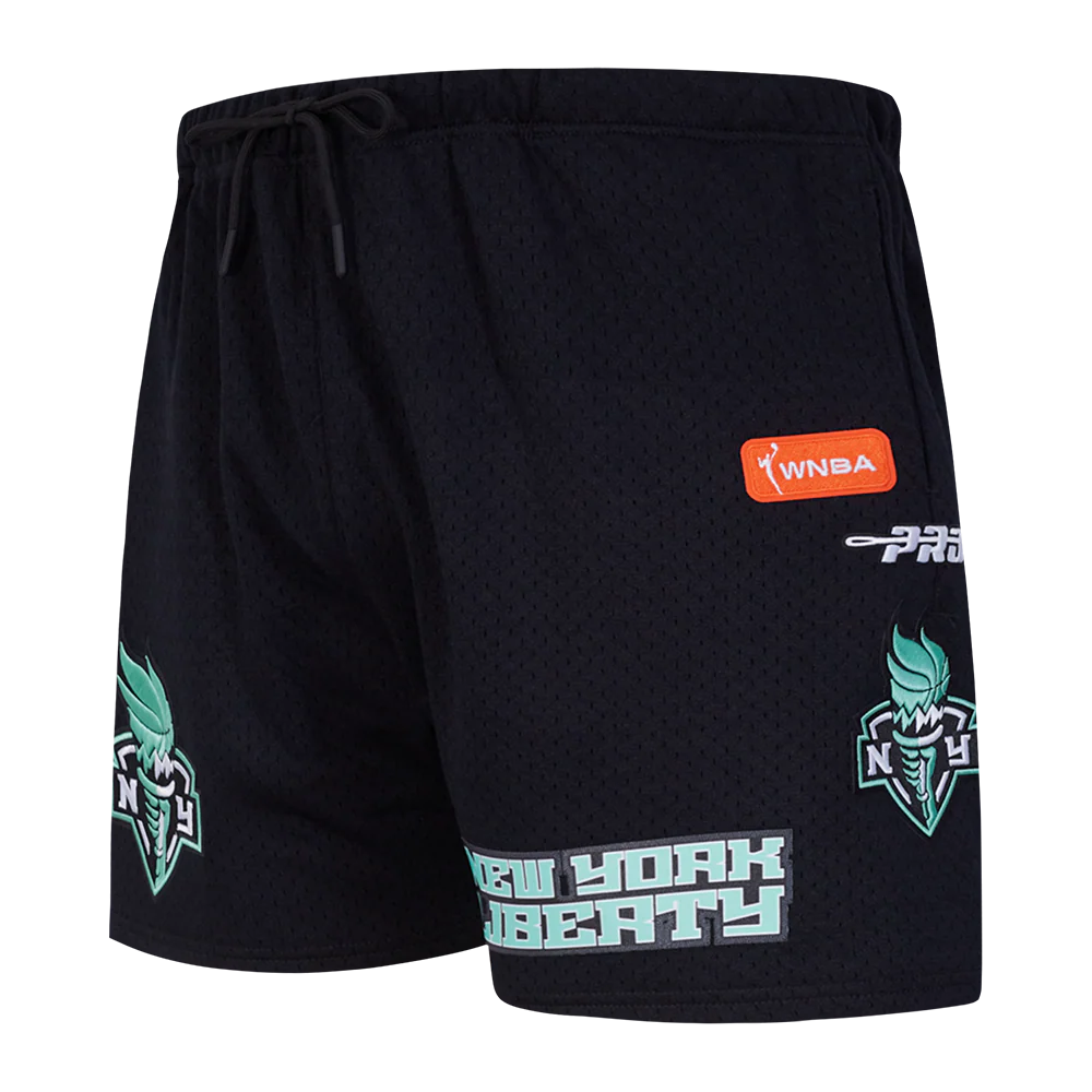 NEW YORK LIBERTY MESH MEN'S SHORT (BLACK) - Image 4