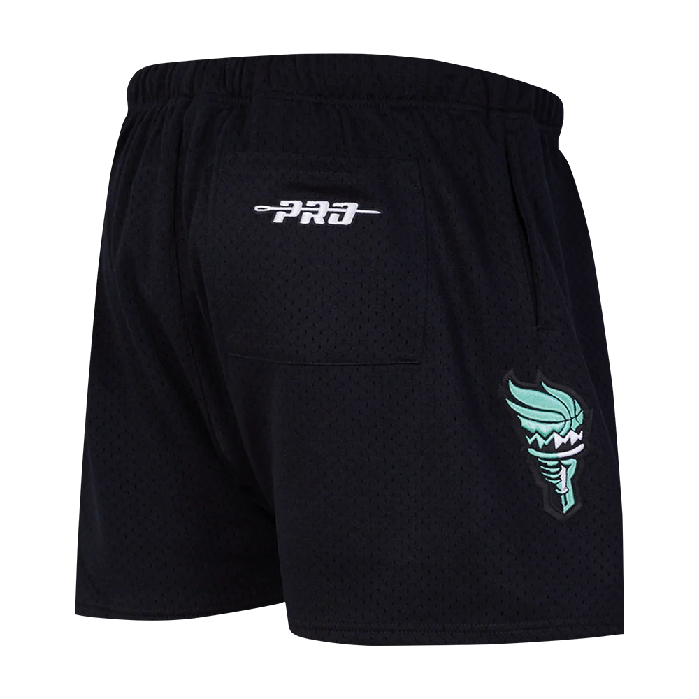 NEW YORK LIBERTY MESH MEN'S SHORT (BLACK) - Image 6