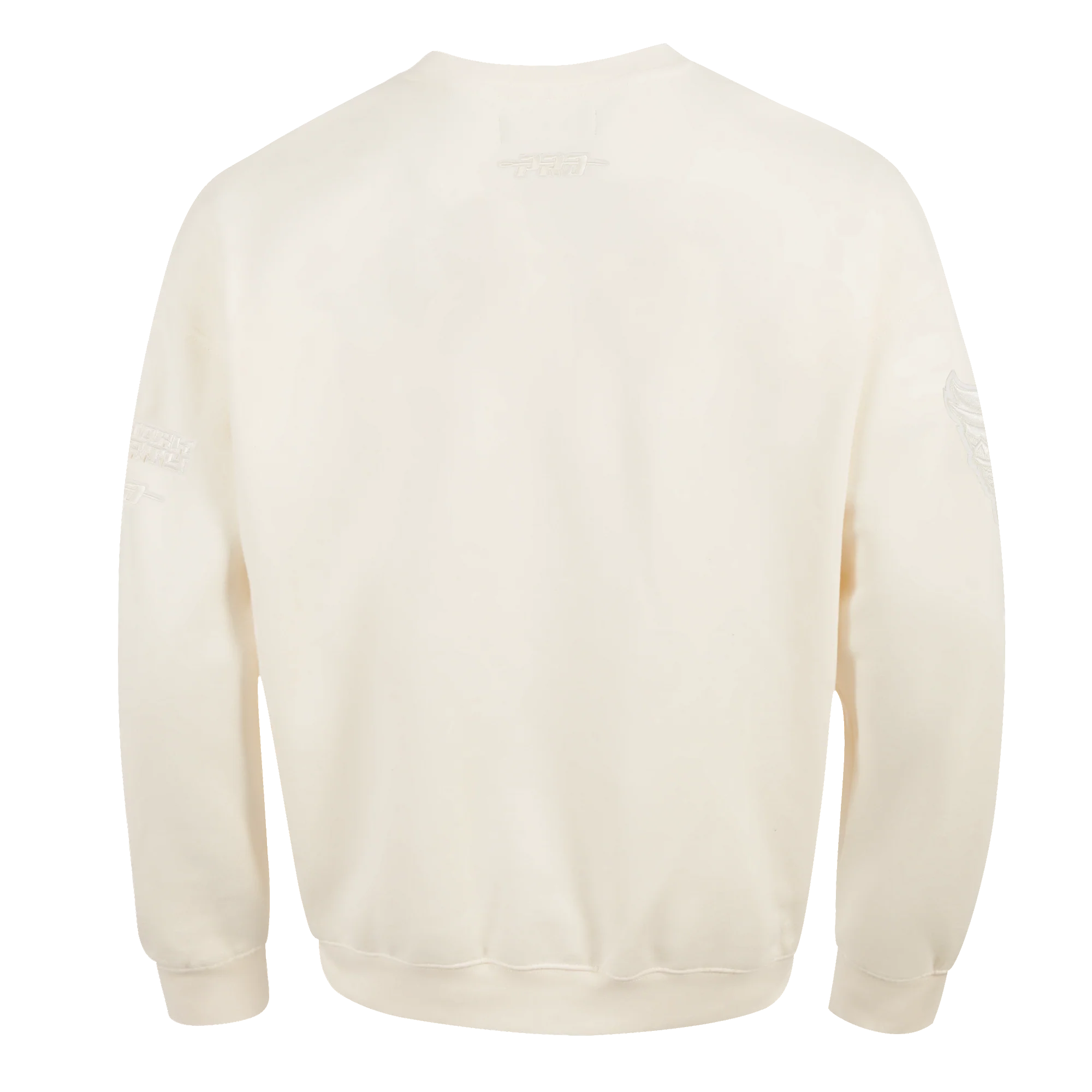WNBA NEW YORK LIBERTY NEUTRAL MEN'S DROP SHOULDER FLC CREWNECK (EGGSHELL) - Image 5