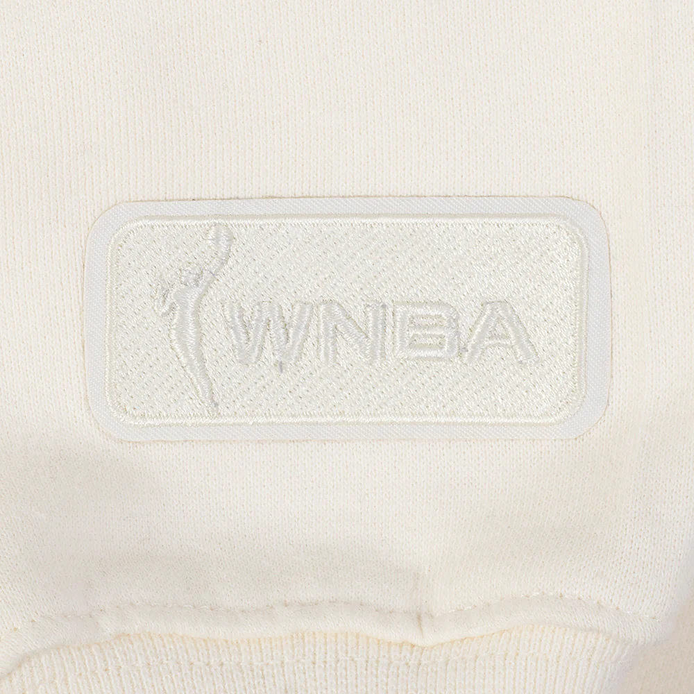 WNBA 	NEW YORK LIBERTY NEUTRAL MEN'S DROP SHOULDER FLEECE PULLOVER HOODIE (EGGSHELL) - Image 14