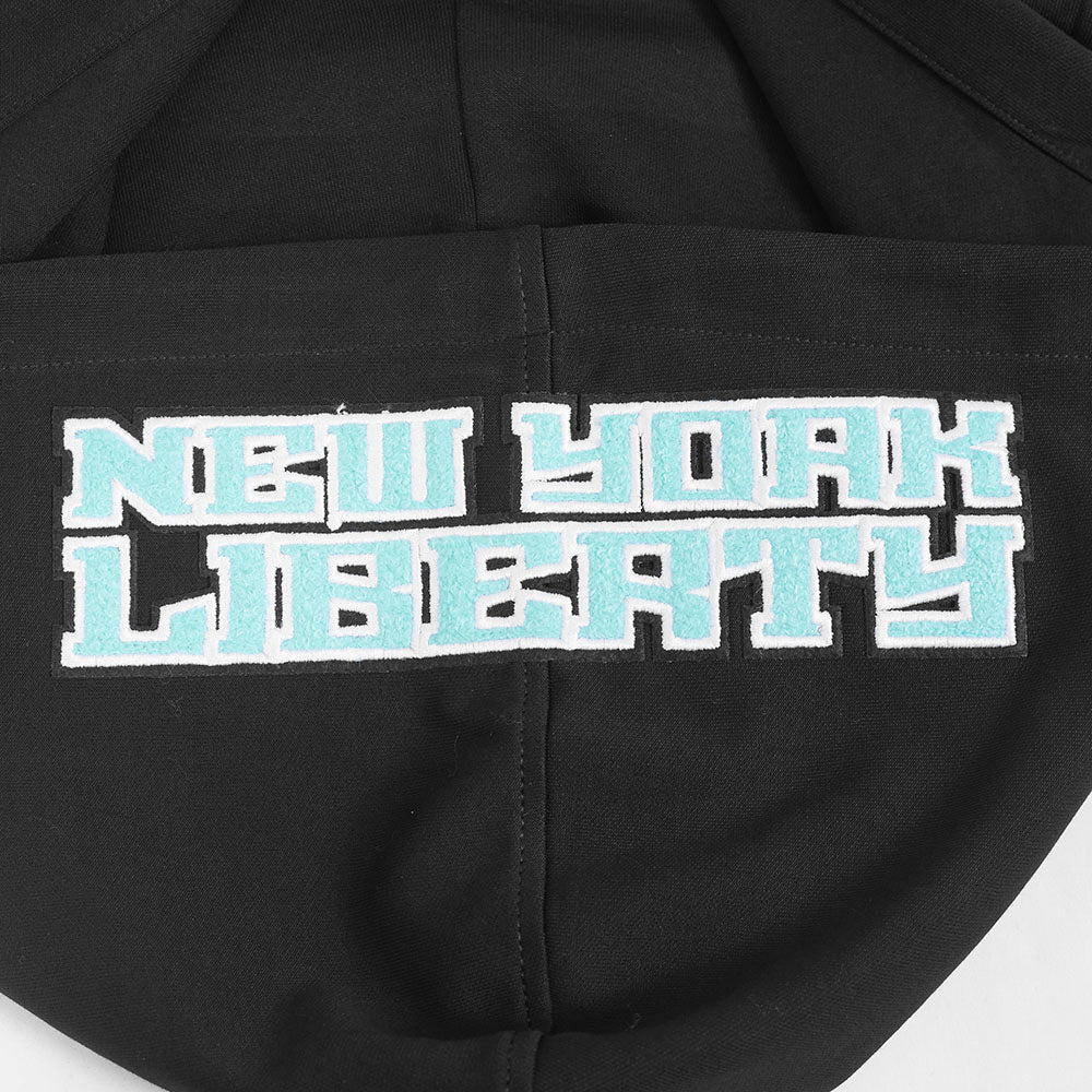WNBA NEW YORK LIBERTY BREANNA STEWART #30 CLASSIC PLAYER NAME AND NUMBER MEN'S FLEECE PULLOVER HOODIE  (BLACK) - Image 7