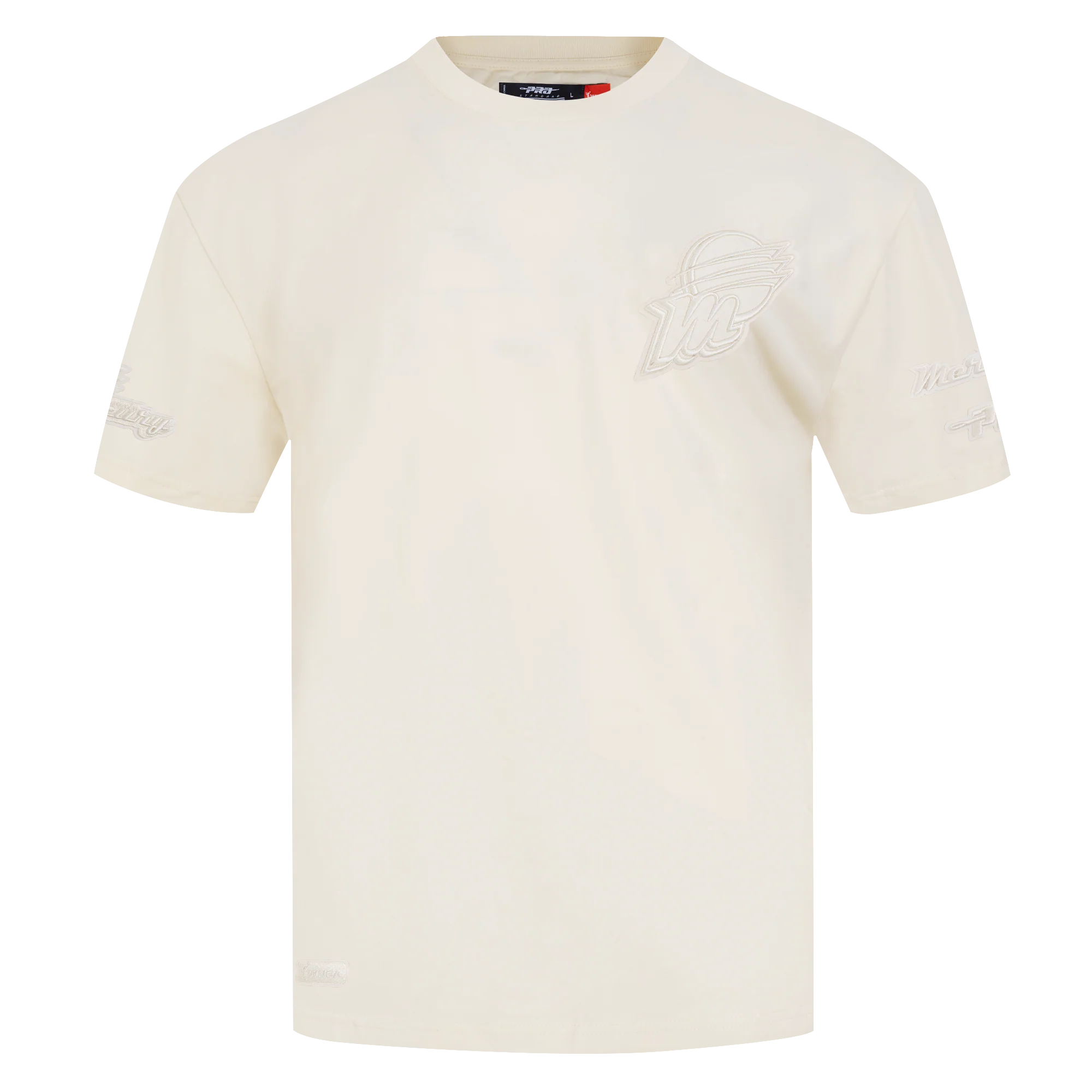 WNBA PHOENIX MERCURY NEUTRAL MEN'S CJ DROP SHOULDER TEE (EGGSHELL)