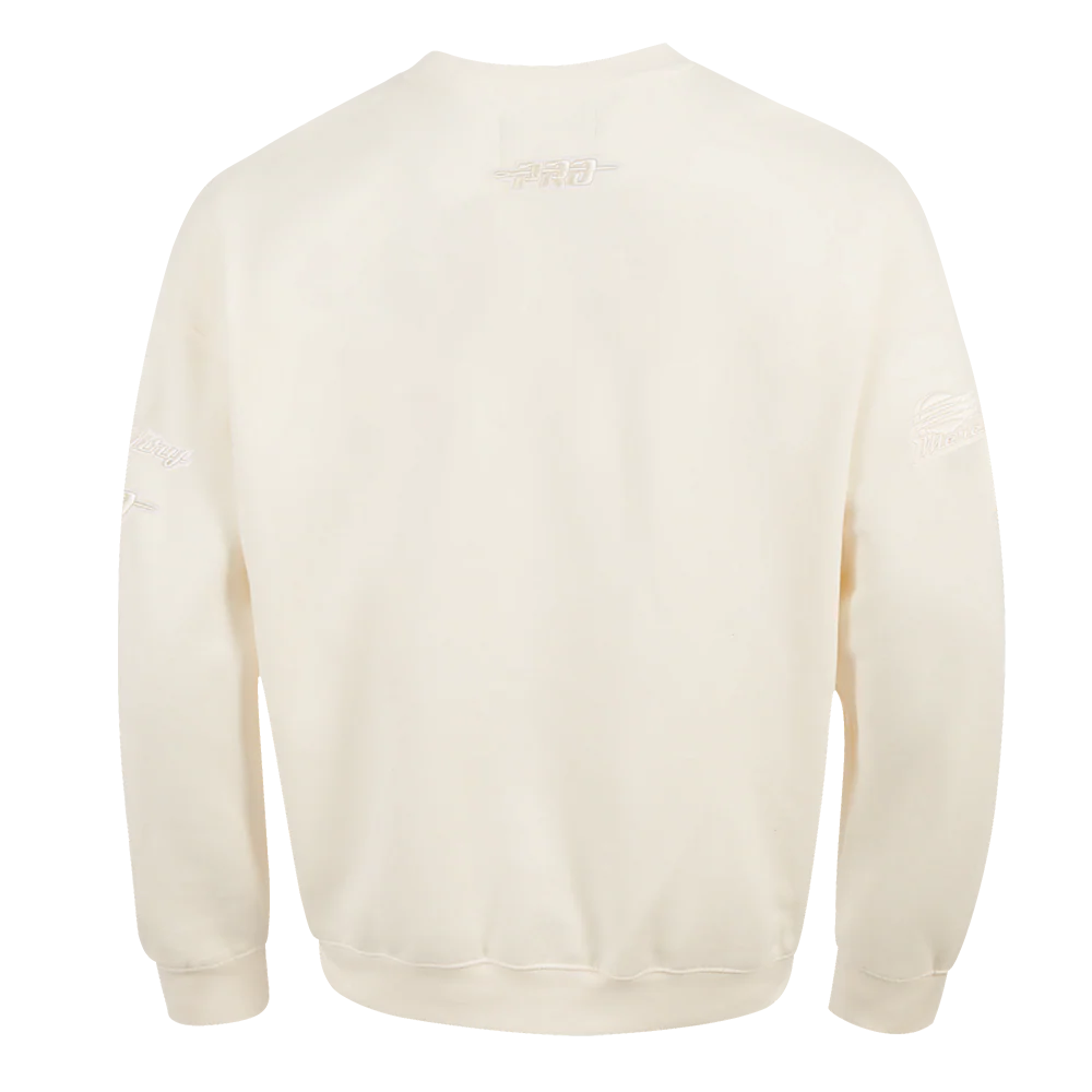 WNBA PHOENIX MERCURY NEUTRAL MEN'S DROP SHOULDER FLC CREWNECK (EGGSHELL) - Image 5