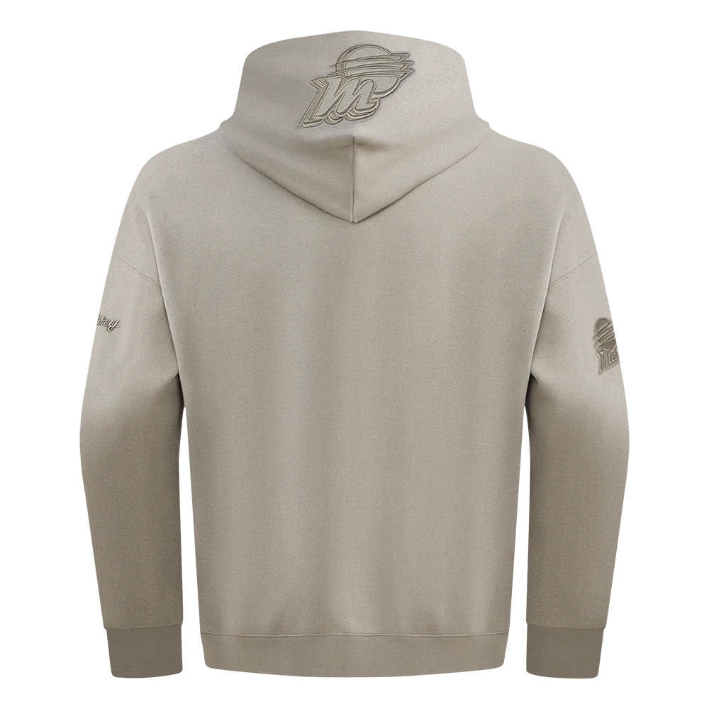 WNBA PHOENIX MERCURY NEUTRAL MEN'S DROP SHOULDER FLC PO HOODIE (TAUPE) - Image 5