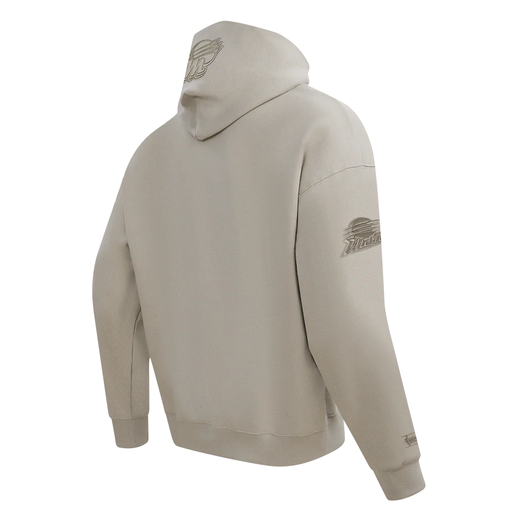 WNBA PHOENIX MERCURY NEUTRAL MEN'S DROP SHOULDER FLC PO HOODIE (TAUPE) - Image 6