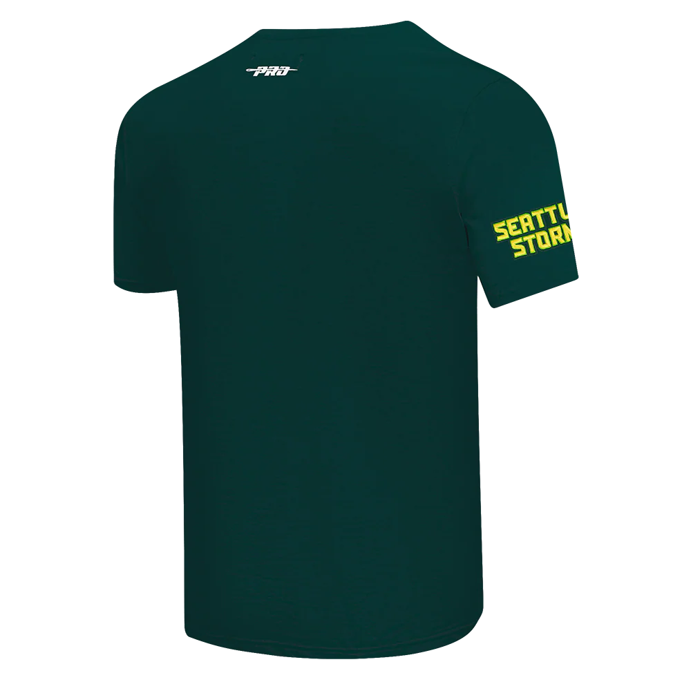 WNBA SEATTLE STORM CLASSIC CHENILLE MEN'S SJ TEE (FOREST GREEN) - Image 4
