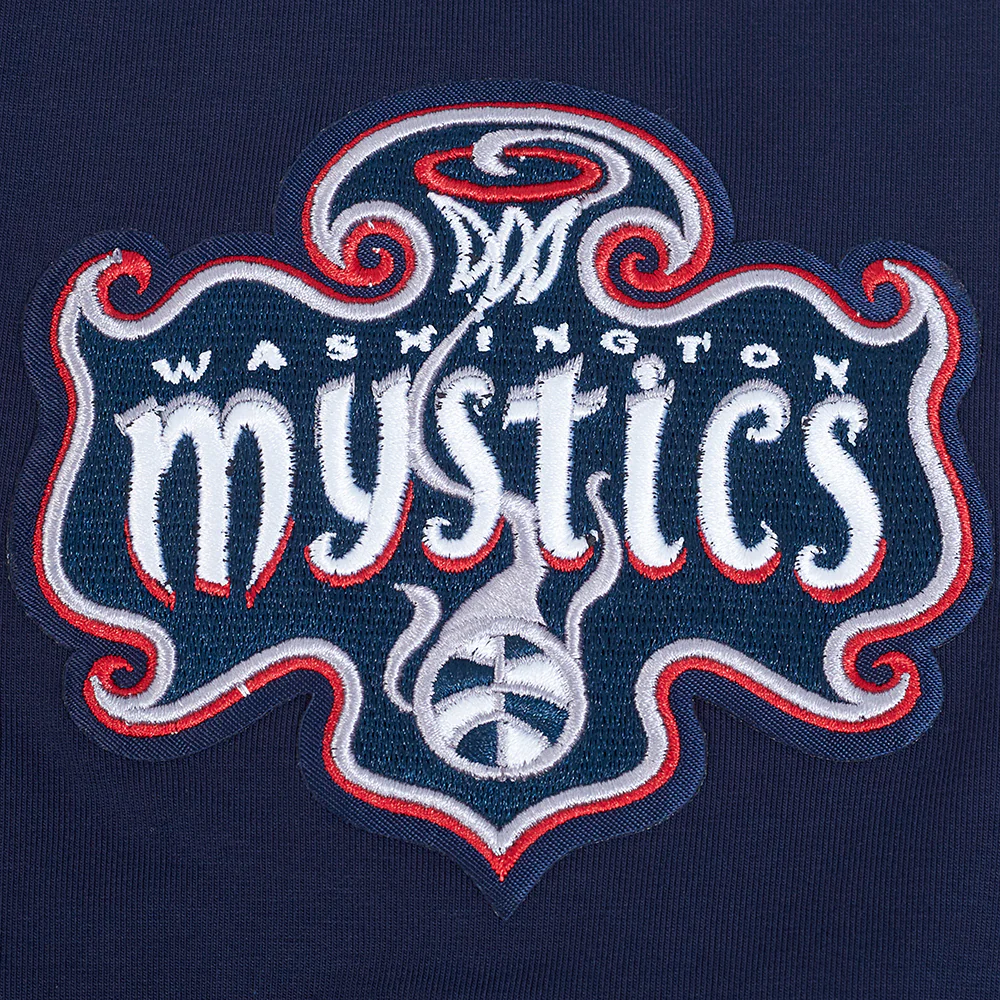 WASHINGTON MYSTICS CLASSIC CHENILLE MEN'S SJ TEE (MIDNIGHT NAVY) - Image 8