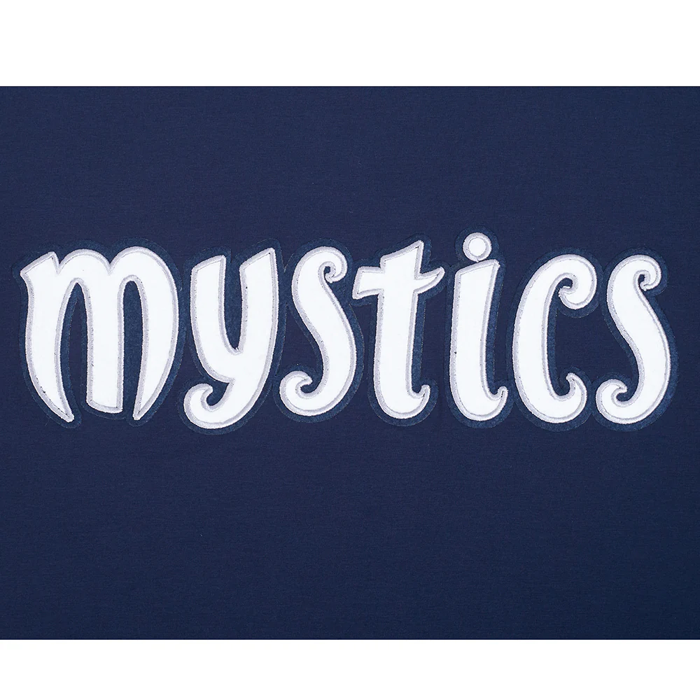 WASHINGTON MYSTICS CLASSIC CHENILLE MEN'S SJ TEE (MIDNIGHT NAVY) - Image 9