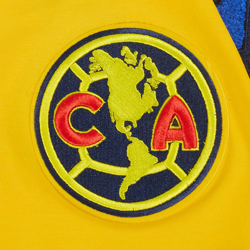 LIGA MX CLUB AMERICA STADIUM MEN'S WORDMARK SINGLE JERSEY TEE (YELLOW) - Image 7