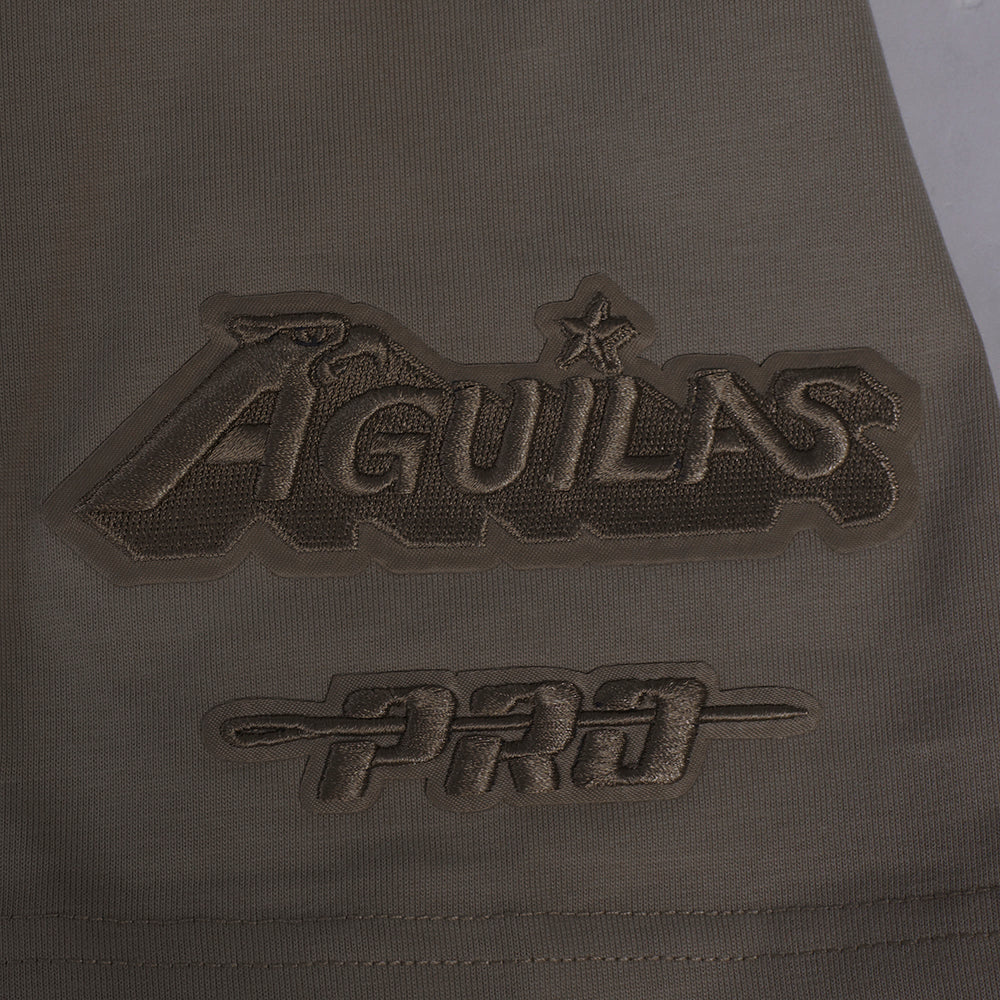 LIGA MX CLUB AMERICA NEUTRAL MEN'S COTTON JERSEY DROP SHOULDER TEE (DARK TAUPE) - Image 7