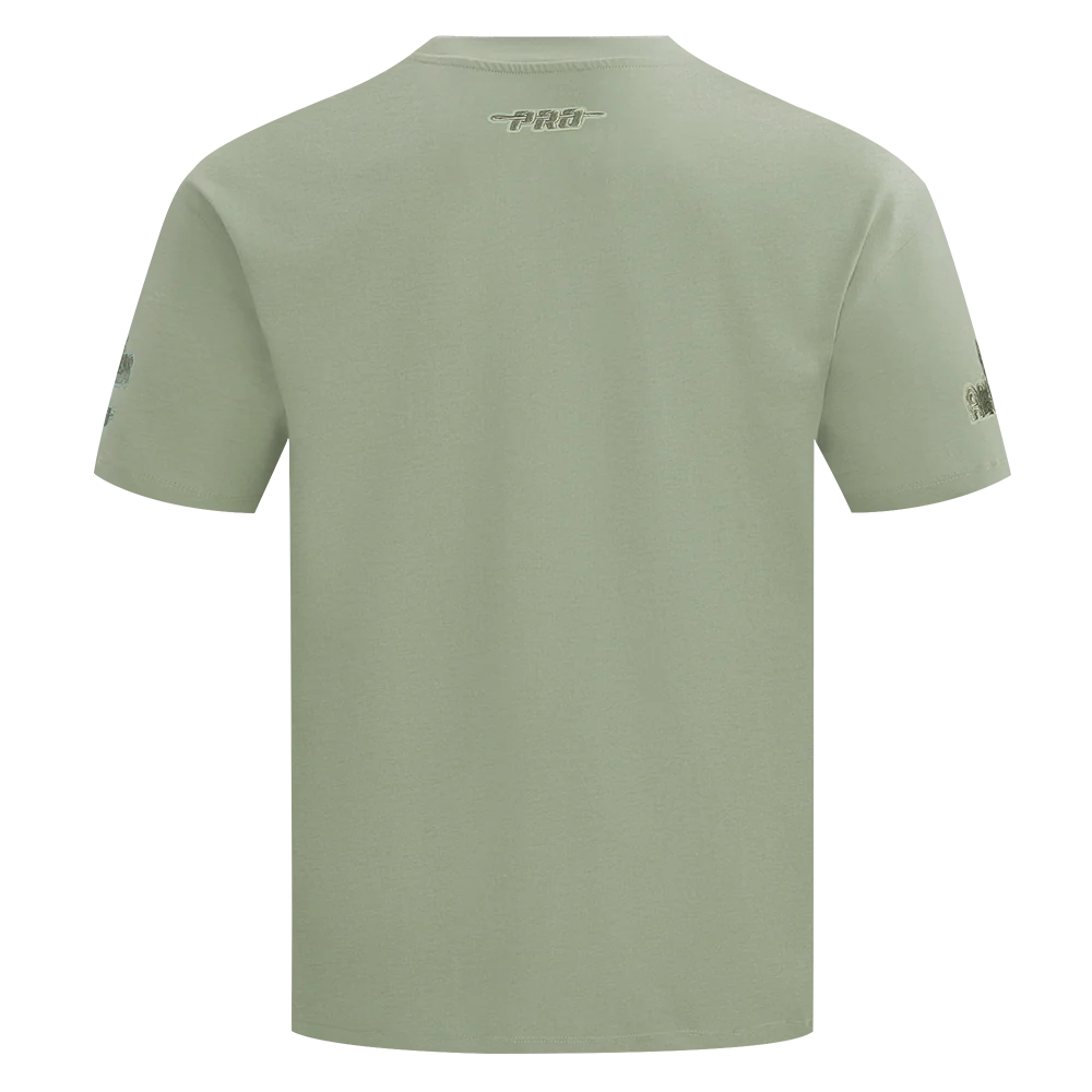 LIGA MX CLUB AMERICA NEUTRAL MEN'S COTTON JERSEY DROP SHOULDER TEE (MOSS) - Image 3