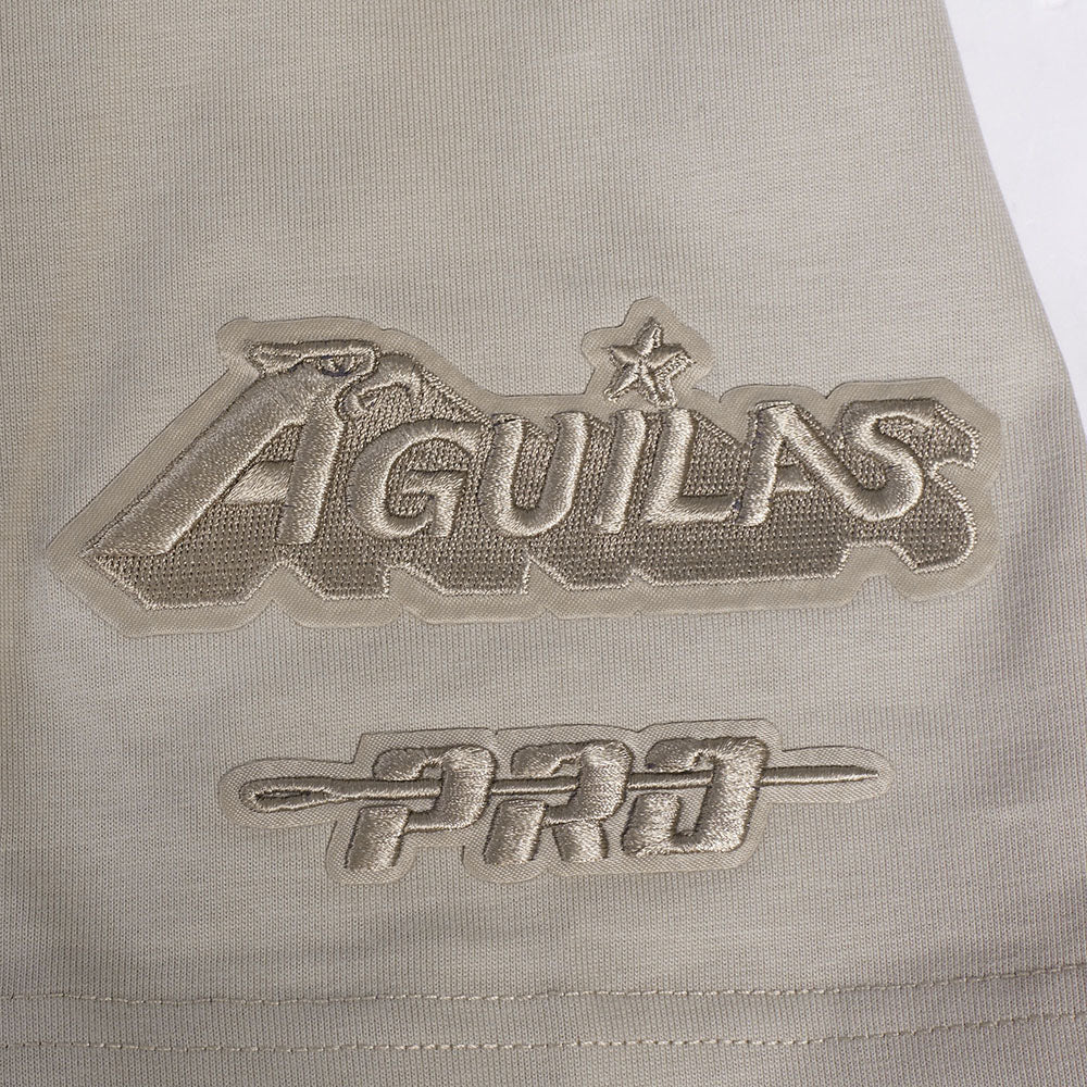 LIGA MX CLUB AMERICA NEUTRAL MEN'S COTTON JERSEY DROP SHOULDER TEE (TAUPE) - Image 7