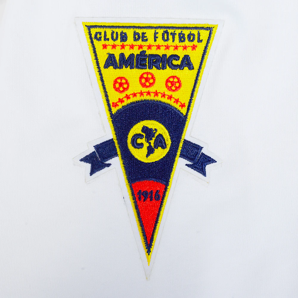 Liga MX CLUB AMERICA LIVING LARGE MEN'S CJ DROP SHOULDER TEE (WHITE) - Image 7