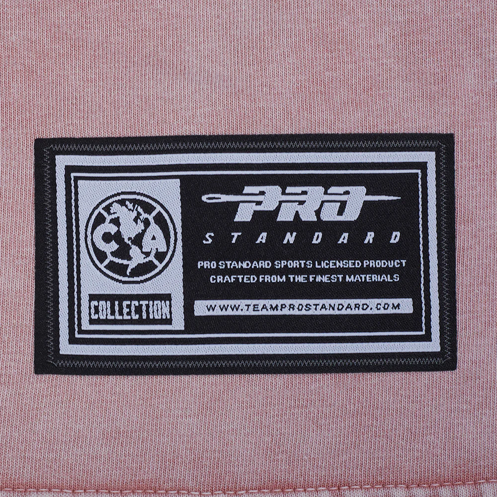 Liga MX CLUB AMERICA STREET TEAM MEN'S CJ DROP SHOULDER ENZYME WASH TEE (WASHED MAUVE) - Image 7