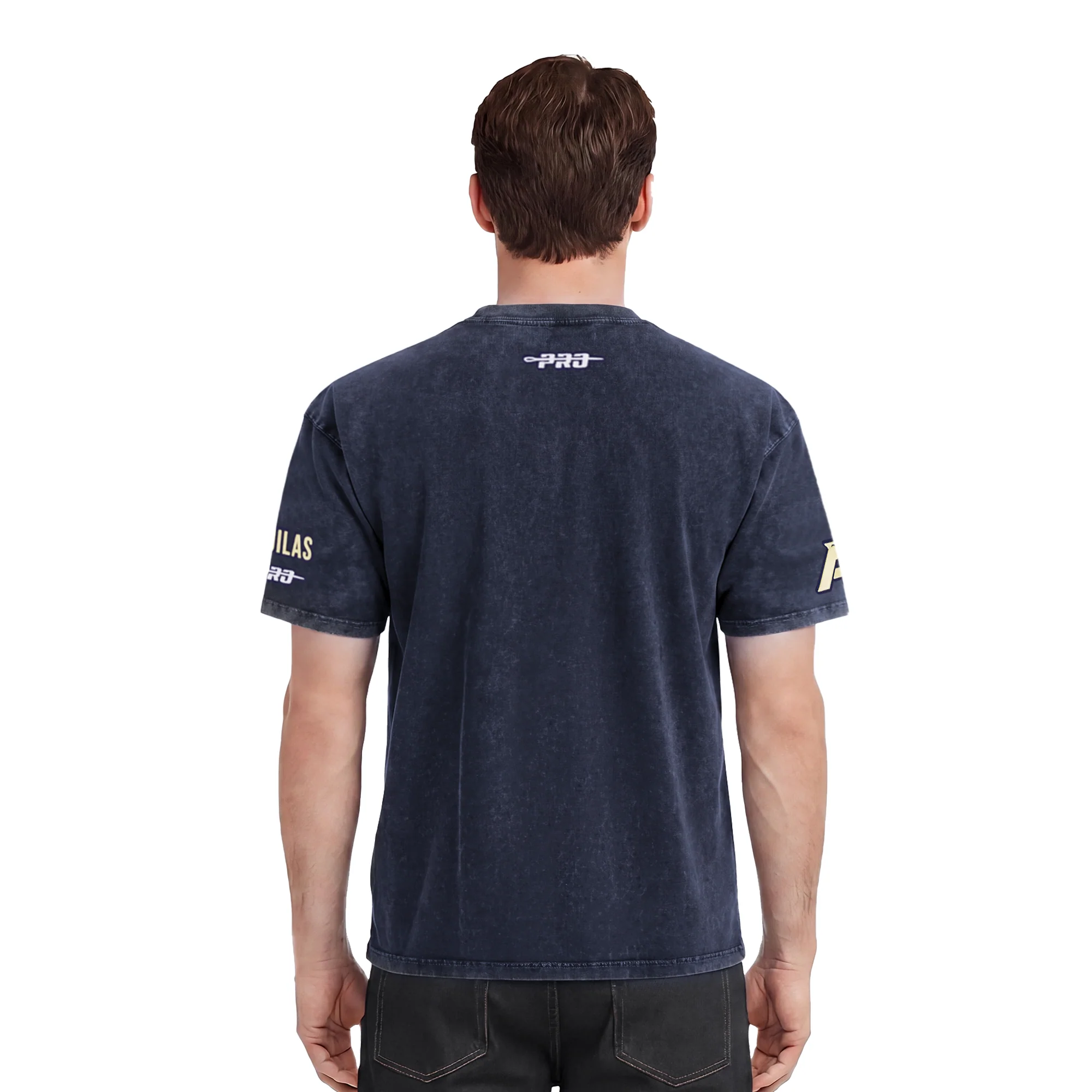 LIGA MX CLUB AMERICA FIRST TEAM MEN'S S/S TEE (WASHED MIDNIGHT NAVY) - Image 2