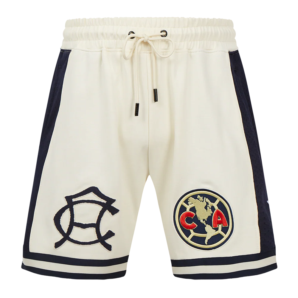 Liga MX CLUB AMERICA PREMIUM MEN'S DK 2.0 SHORT (EGGSHELL/ MIDNIGHT NAVY)