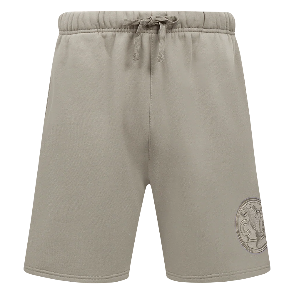 LIGA MX CLUB AMERICA NEUTRAL MEN'S FLEECE SHORT (TAUPE) - Image 2