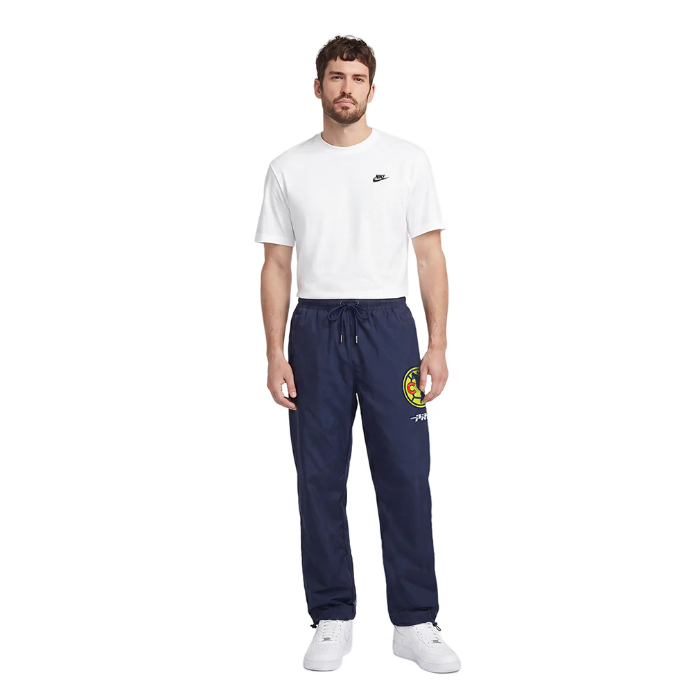 LIGA MX CLUB AMERICA PRE GAME MEN'S NYLON PANT (MIDNIGHT NAVY) - Image 3
