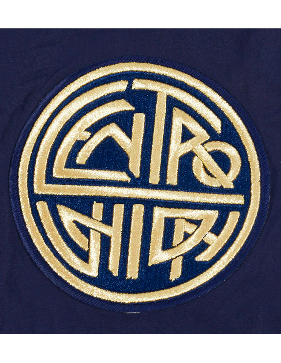LIGA MX CLUB AMERICA PREMIUM MEN'S WOVEN FULL ZIP PULLOVER HOODIE (MIDNIGHT NAVY) - Image 6