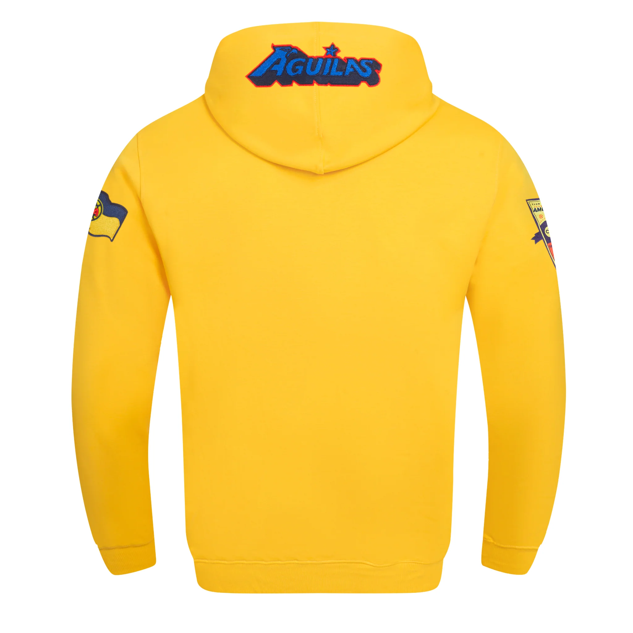 LIGA MX CLUB AMERICA STADIUM MEN'S FLEECE PULLOVER HOODIE (YELLOW) - Image 3