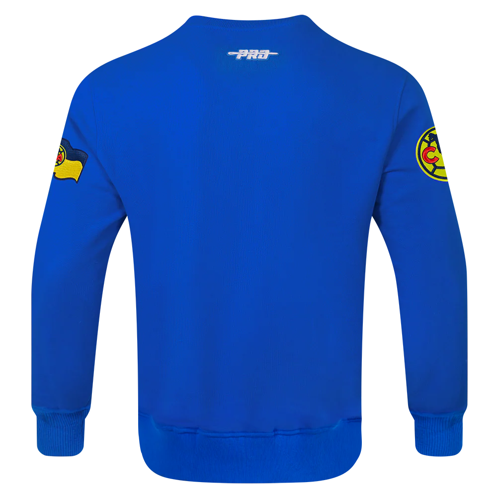 LIGA MX CLUB AMERICA STADIUM MEN'S FLEECE CREWNECK (ROYAL BLUE) - Image 3