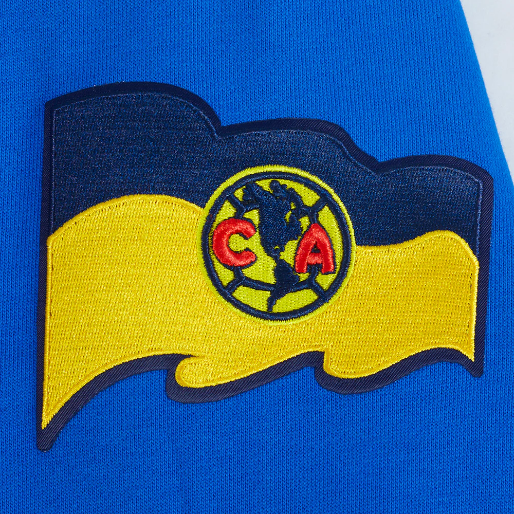 LIGA MX CLUB AMERICA STADIUM MEN'S FLEECE CREWNECK (ROYAL BLUE) - Image 7