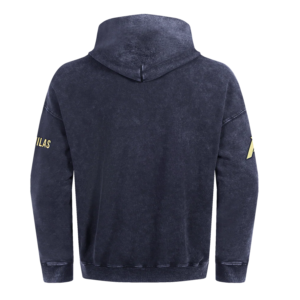 LIGA MX CLUB AMERICA FIRST TEAM MEN'S PULL OVER HOODIE (WASHED MIDNIGHT NAVY) - Image 5