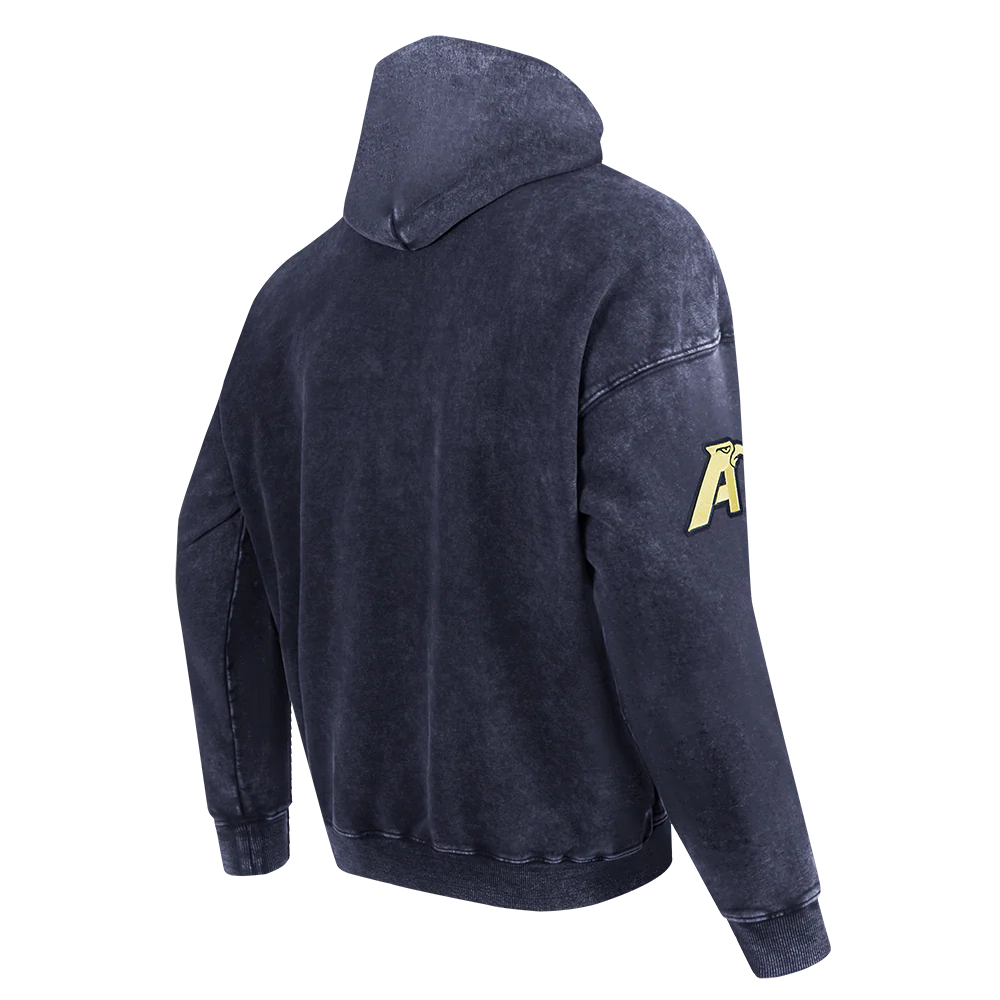 LIGA MX CLUB AMERICA FIRST TEAM MEN'S PULL OVER HOODIE (WASHED MIDNIGHT NAVY) - Image 6
