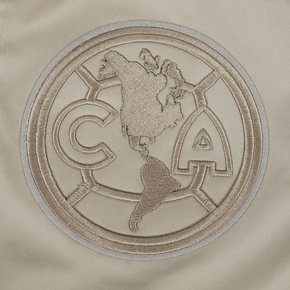LIGA MX CLUB AMERICA NEUTRAL MEN'S TWILL JACKET (TAUPE) - Image 5