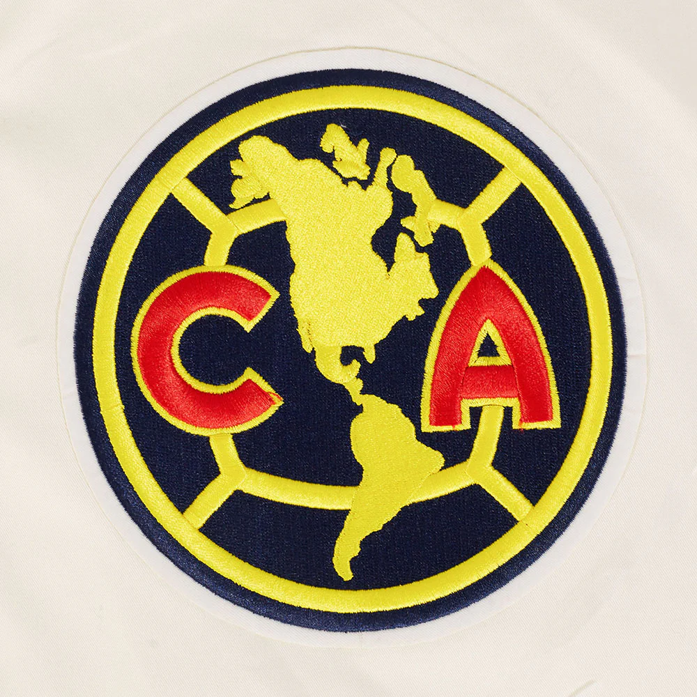 LIGA MX CLUB AMERICA CONTRAST NEUTRALS MEN'S TWILL JACKET (EGGSHELL) - Image 5