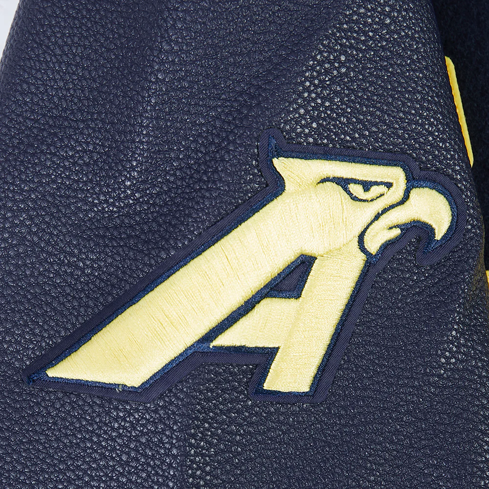 LIGA MX CLUB AMERICA FIRST TEAM MEN'S VARSITY JACKET (MIDNIGHT NAVY) - Image 8