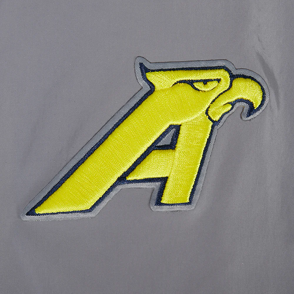 LIGA MX CLUB AMERICA PRE GAME MEN'S JACKET (GRAY) - Image 6