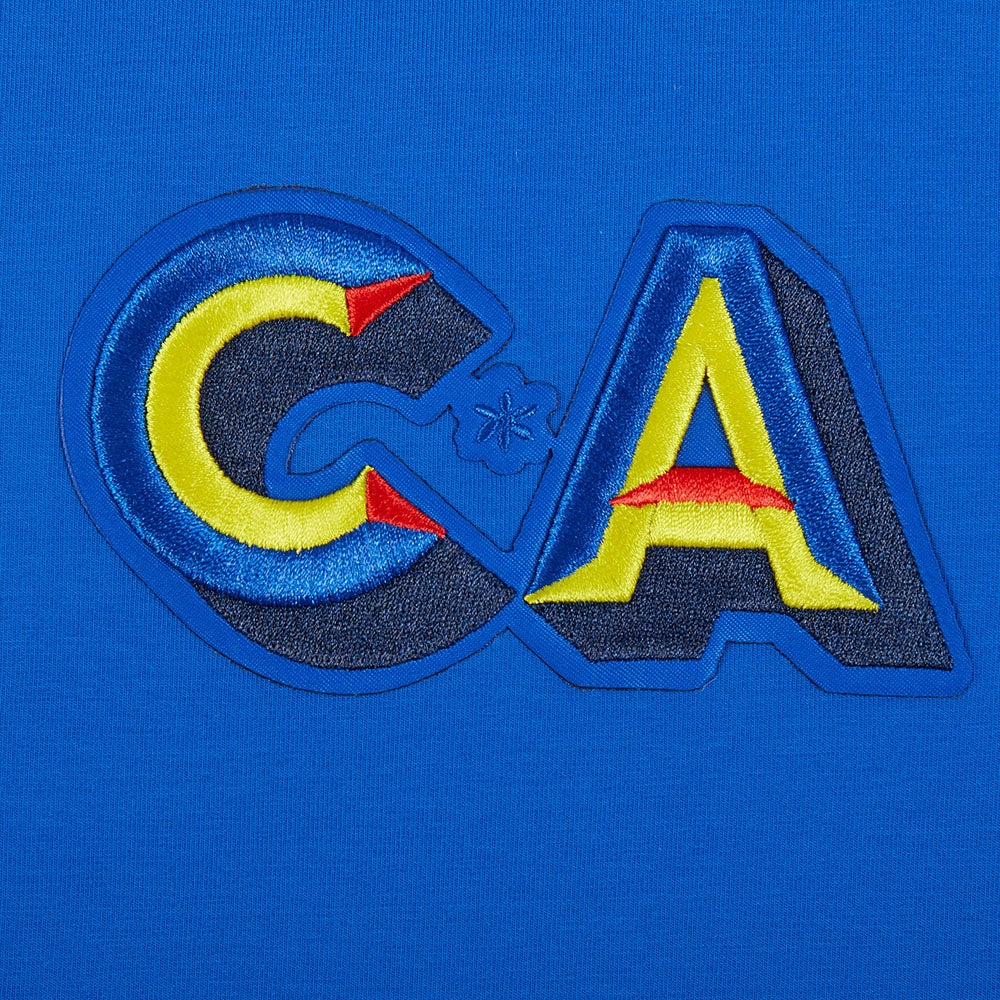 LIGA MX CLUB AMERICA STADIUM WOMEN'S SINGLE JERSEY BOXY TEE (ROYAL BLUE) - Image 5