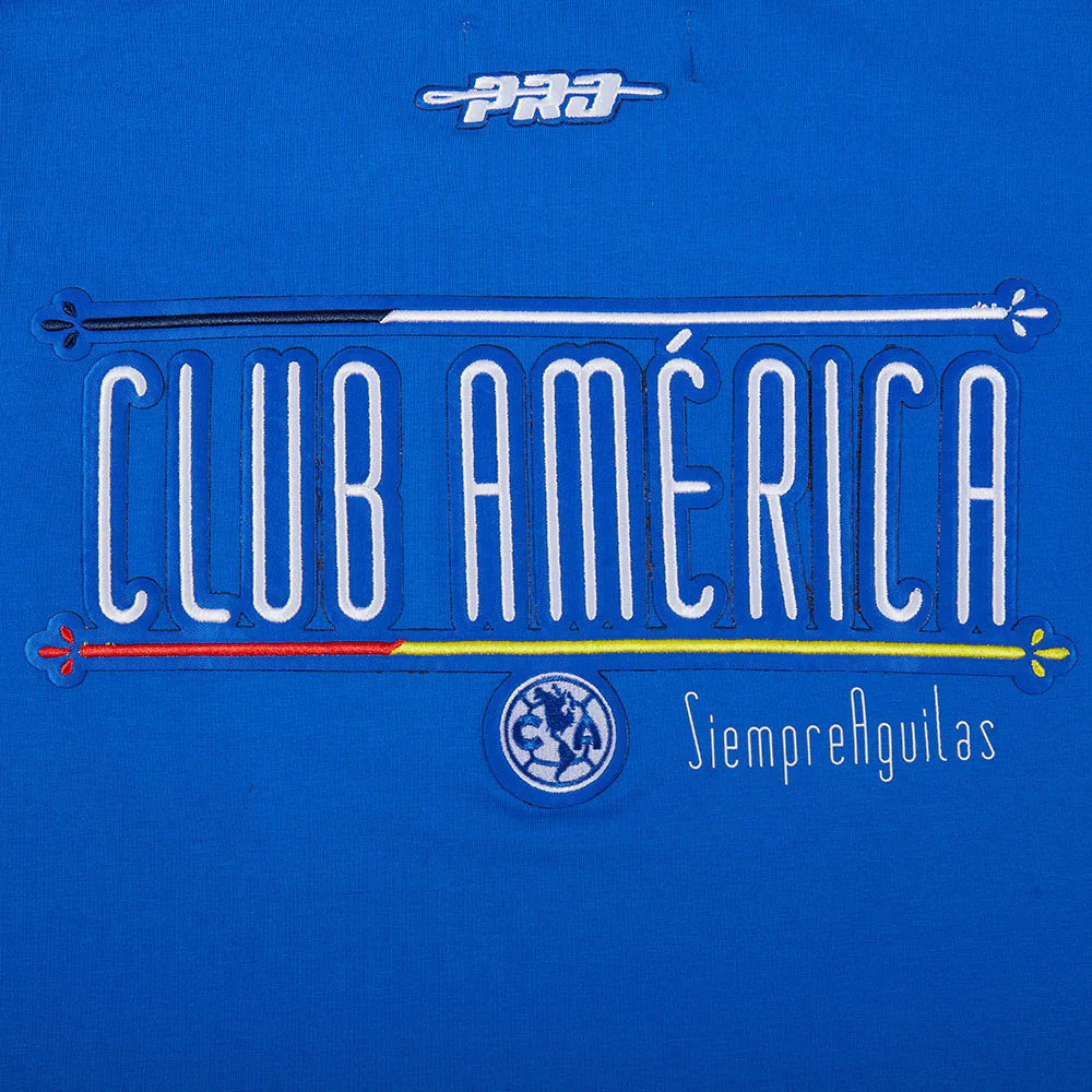 LIGA MX CLUB AMERICA STADIUM WOMEN'S SINGLE JERSEY BOXY TEE (ROYAL BLUE) - Image 7