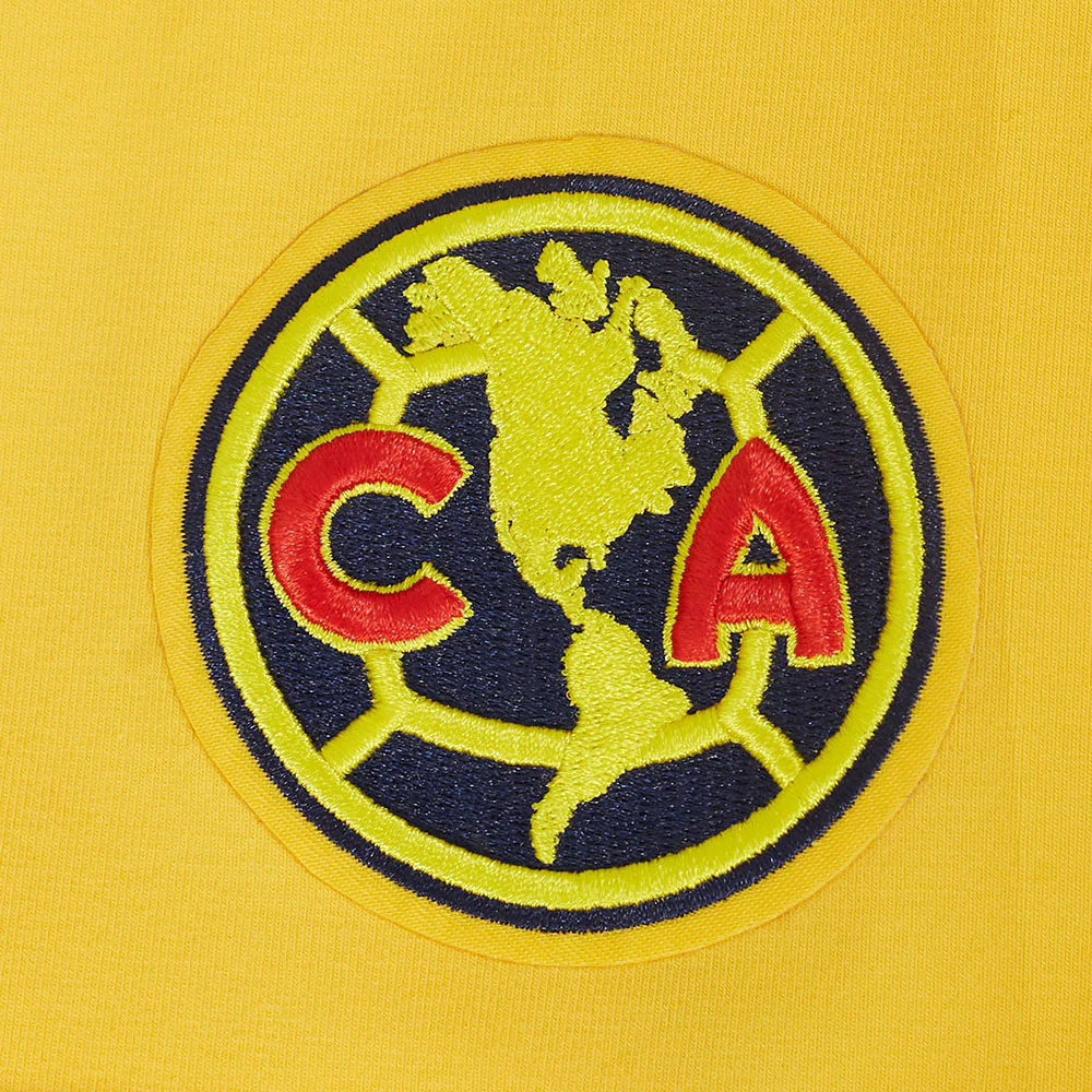 LIGA MX CLUB AMERICA STADIUM WOMEN'S SINGLE JERSEY BOXY TEE (YELLOW) - Image 6