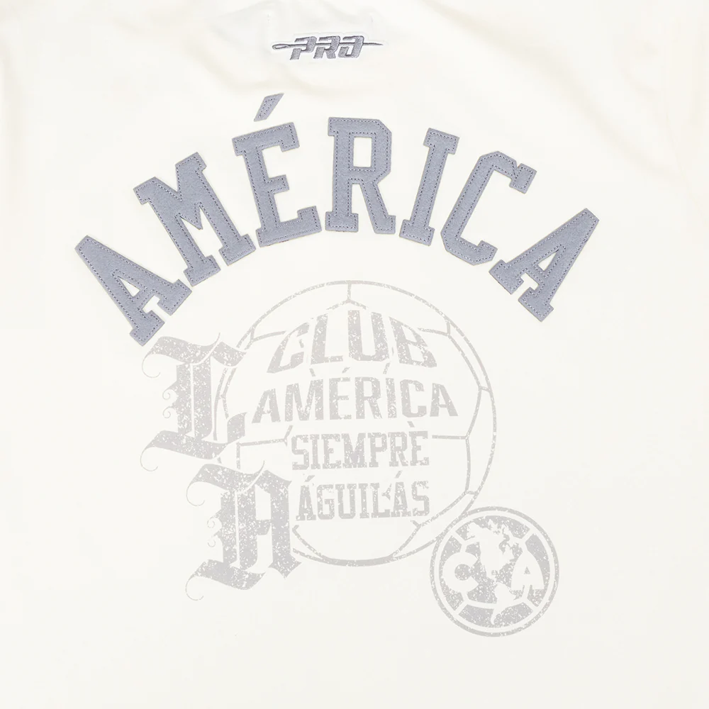 Liga MX CLUB AMERICA STREET TEAM WOMEN'S SJ SLIM FIT TEE (EGGSHELL) - Image 5