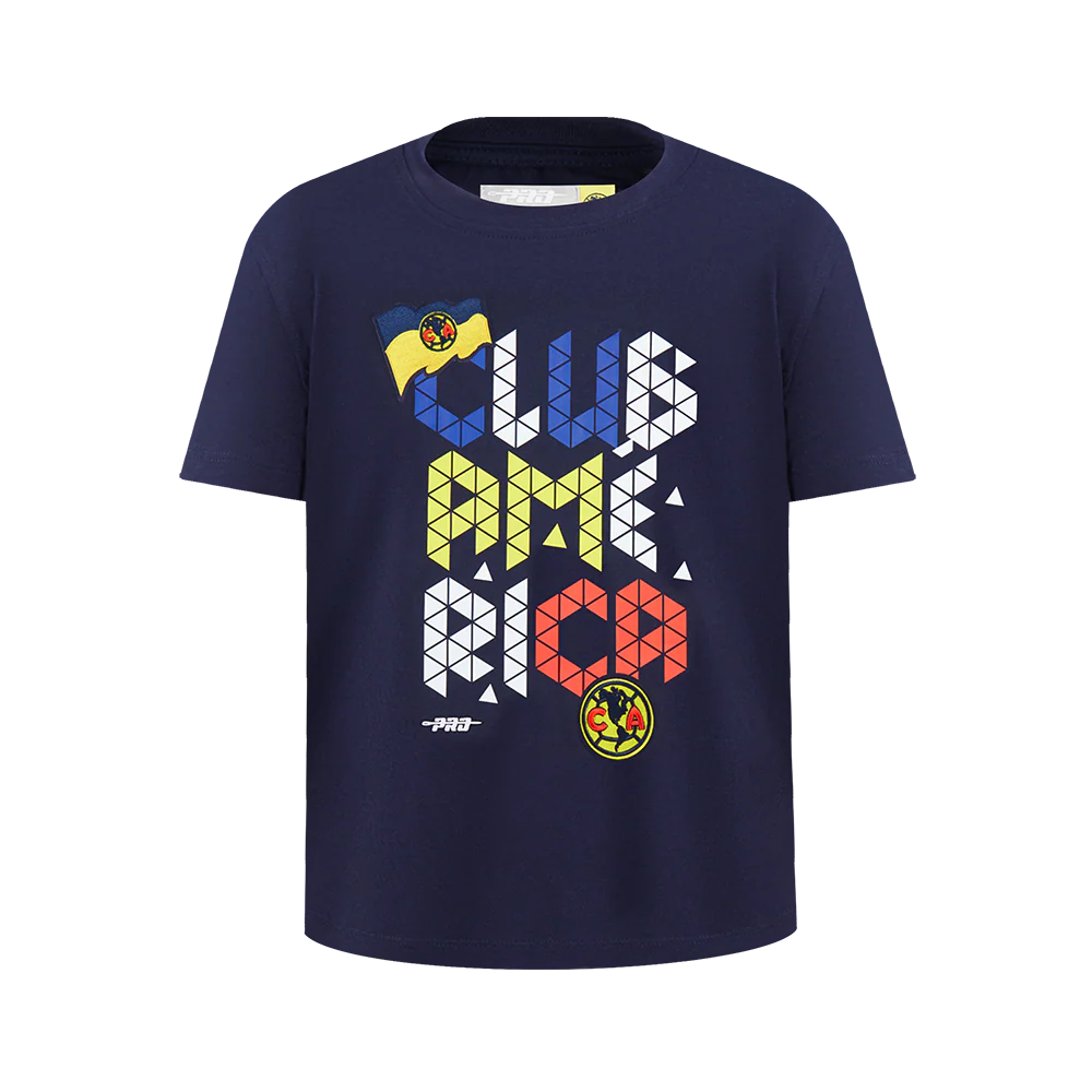 LIGA MX CLUB AMERICA STADIUM BIG BOYS SHORT SLEEVE TEE (MIDNIGHT NAVY)