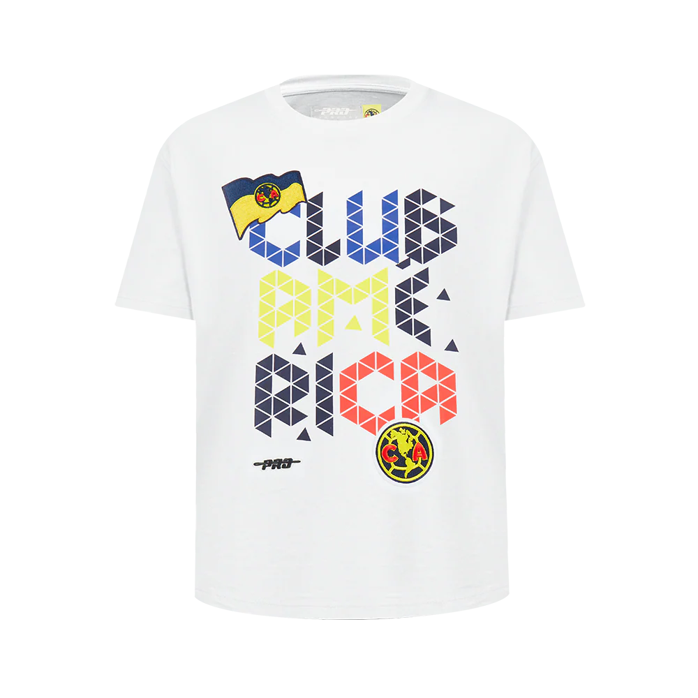 LIGA MX CLUB AMERICA STADIUM BIG BOYS SHORT SLEEVE TEE (WHITE)