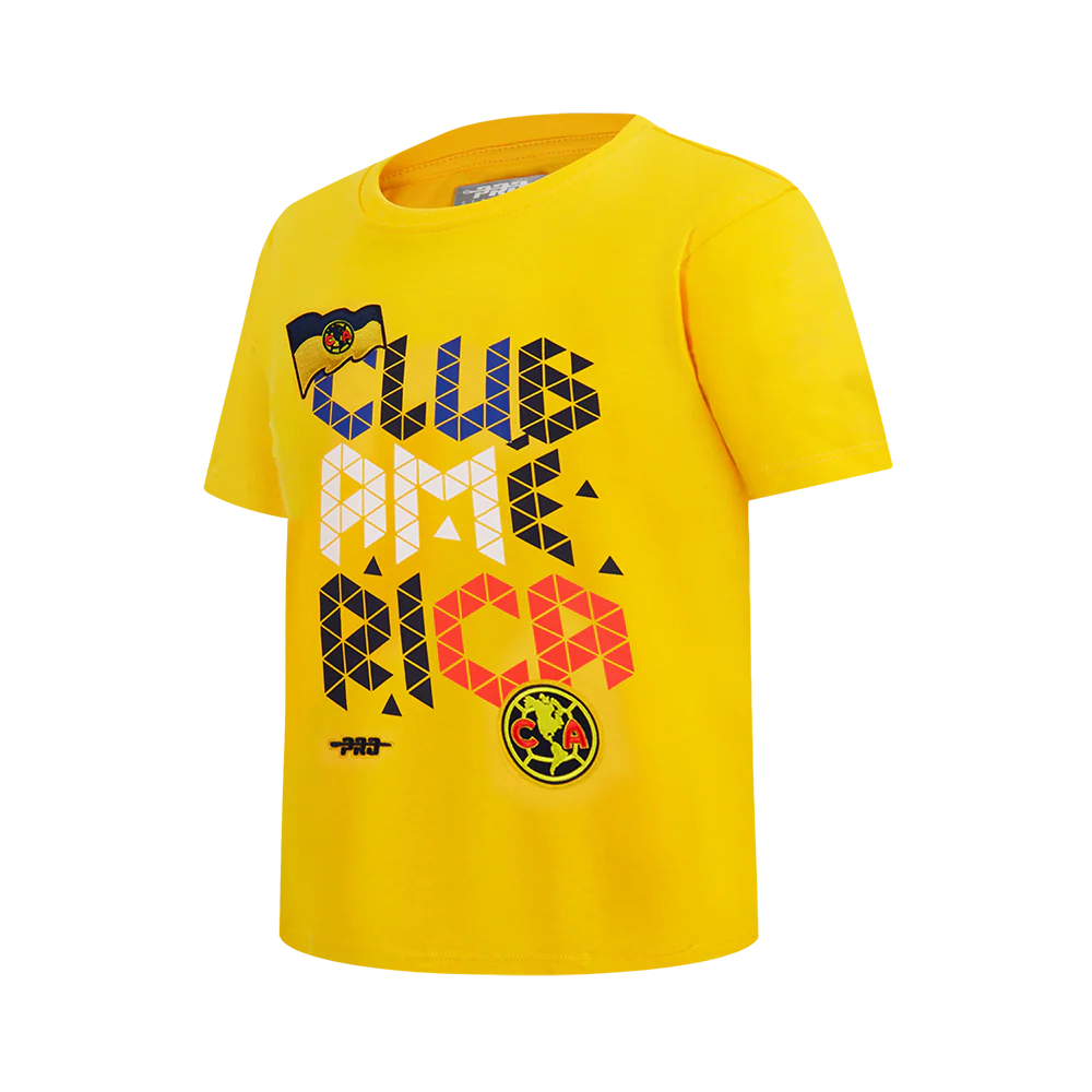 LIGA MX CLUB AMERICA STADIUM BIG BOYS SHORT SLEEVE TEE (YELLOW) - Image 2