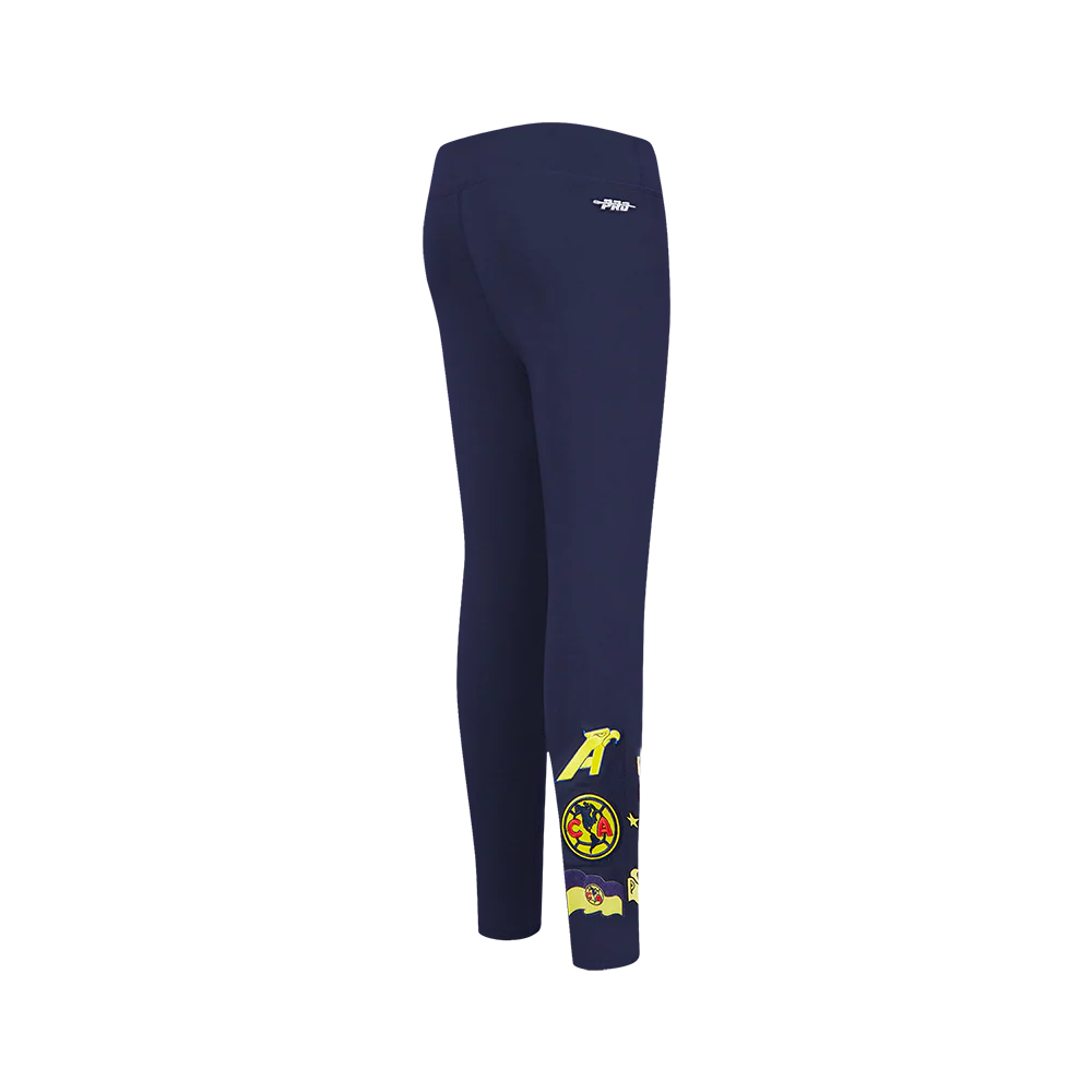 LIGA MX CLUB AMERICA STADIUM BIG GIRLS LEGGING (MIDNIGHT NAVY) - Image 3