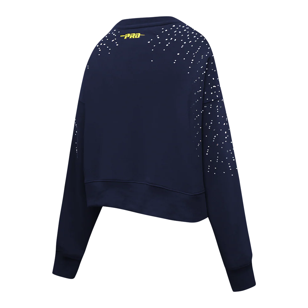 Liga MX CLUB AMERICA LEGACY WOMEN'S FLC CREWNECK (MIDNIGHT NAVY) - Image 4