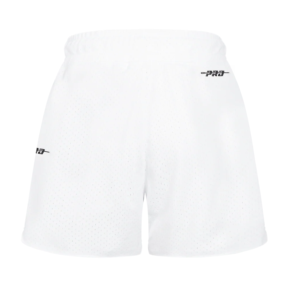 LIGA MX CLUB AMERICA STADIUM WOMEN'S MESH BASKETBALL SHORT (WHITE) - Image 3