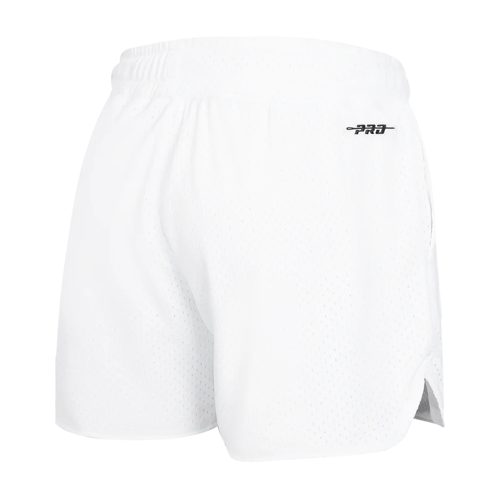 LIGA MX CLUB AMERICA STADIUM WOMEN'S MESH BASKETBALL SHORT (WHITE) - Image 4