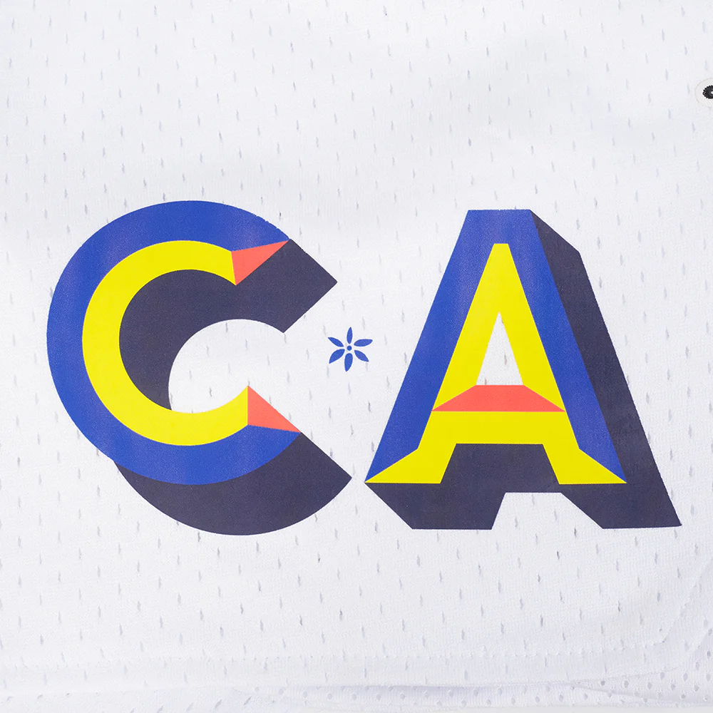 LIGA MX CLUB AMERICA STADIUM WOMEN'S MESH BASKETBALL SHORT (WHITE) - Image 5
