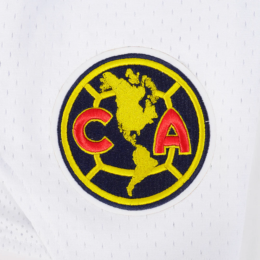 LIGA MX CLUB AMERICA STADIUM WOMEN'S MESH BASKETBALL SHORT (WHITE) - Image 6