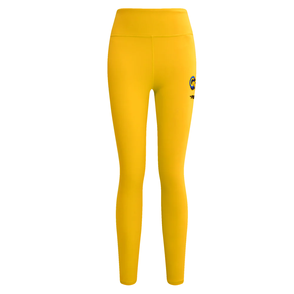 LIGA MX CLUB AMERICA STADIUM WOMEN'S HIGH WAIST JERSEY LEGGING (YELLOW) - Image 2