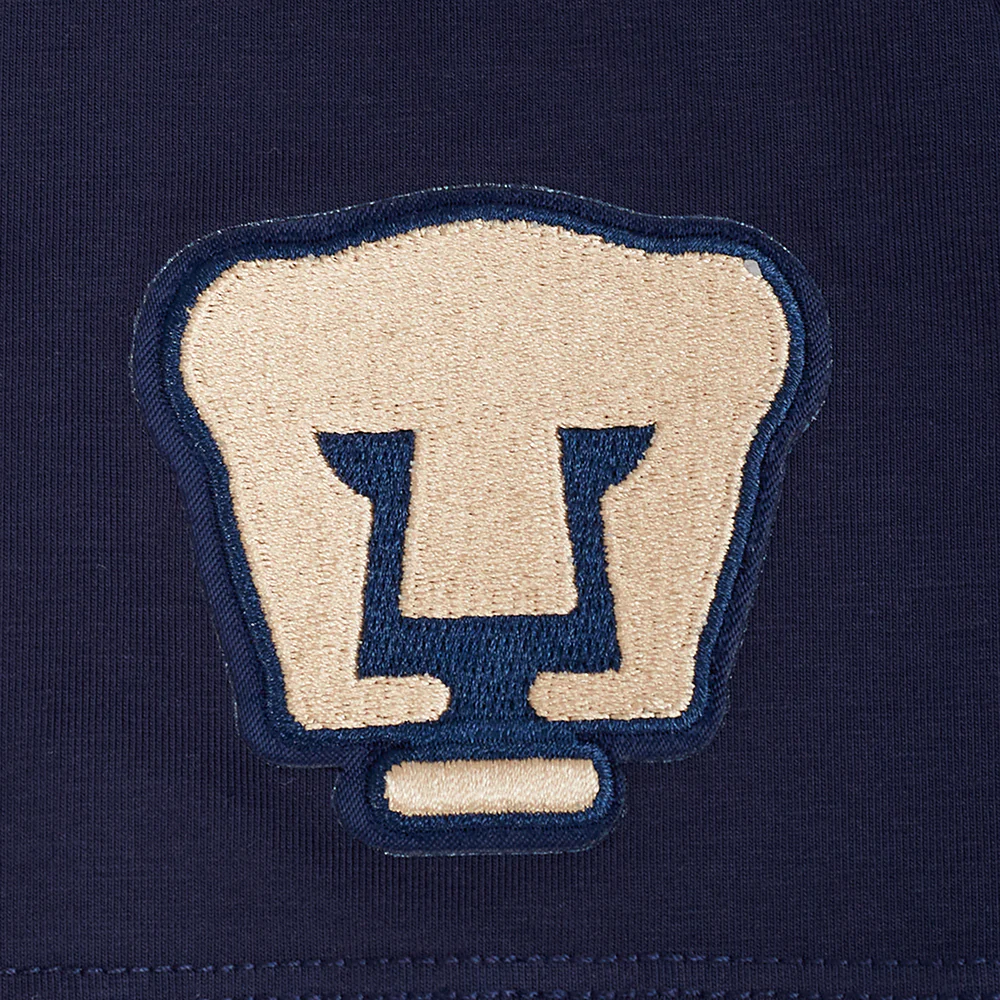LIGA MX PUMAS UNAM CLASSIC CHENILLE WOMEN'S SJ BOXY TEE (MIDNIGHT NAVY) - Image 5